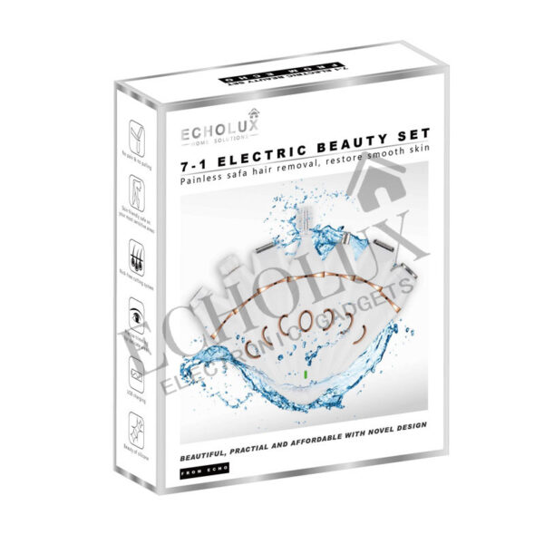 Rechargeable 7 In 1 Electric Beauty Set - Image 4