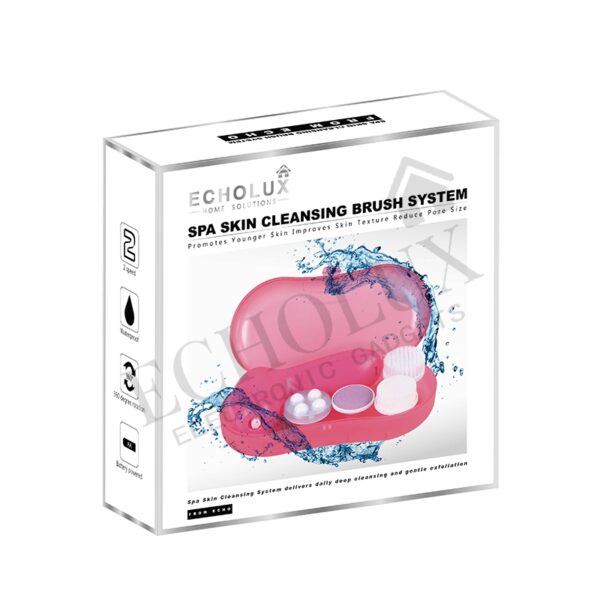Spa Skin Cleansing Brush Set - Image 4