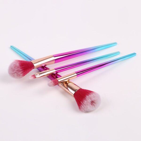 4 piece makeup brush set - Image 5