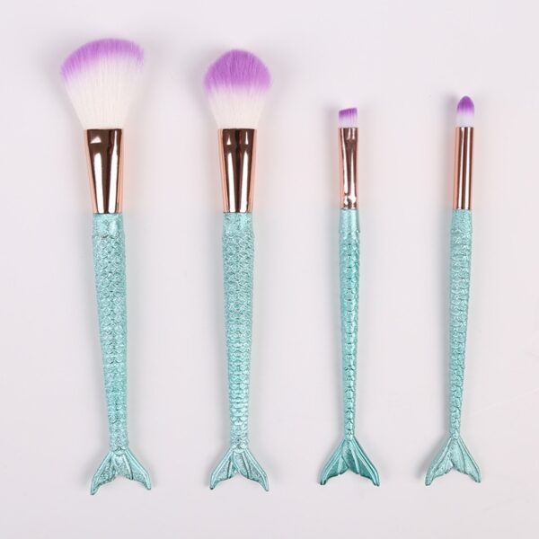 4 pieces makeup brushes set - Image 3