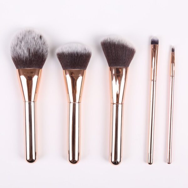 5 pieces makeup brush collection - Image 3