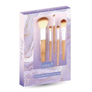 5 pieces makeup brush set