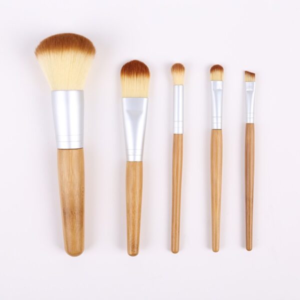 5 pieces makeup brush set - Image 3