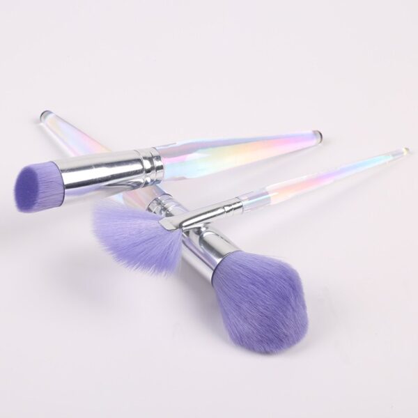 7 piece brush set & cosmetic bag - Image 3