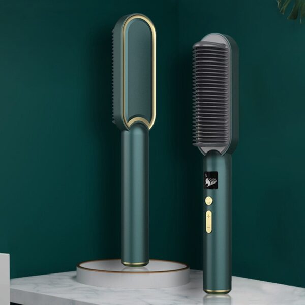 Electric Hair Straightener Brush - Image 2
