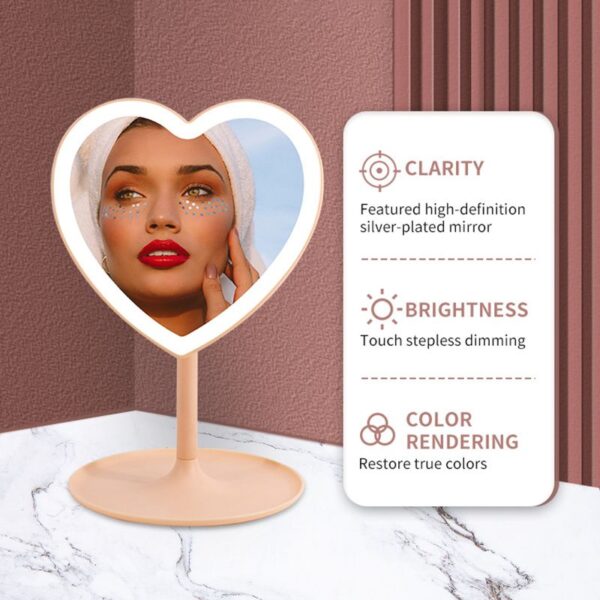 LED FLAT COSMETIC MIRROR - Image 2