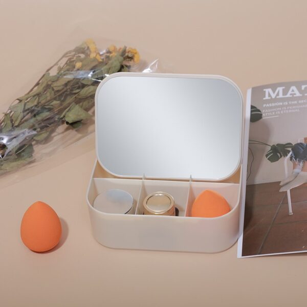 Storage box makeup mirror - Image 2