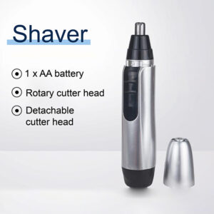 Nose hair shaver