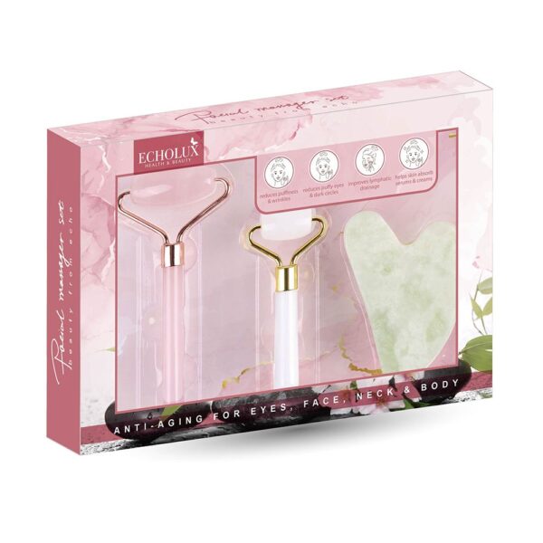 Two Jade Rollers Set
