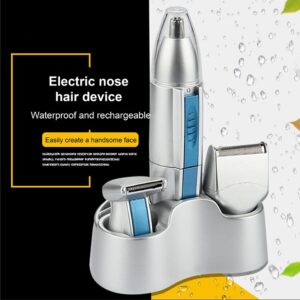 Multi-functional nose hair trimmer