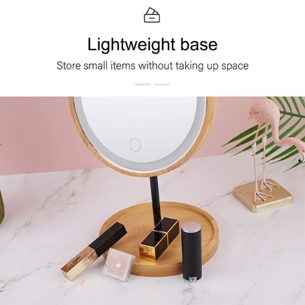 Wooden Makeup Mirror - Image 2