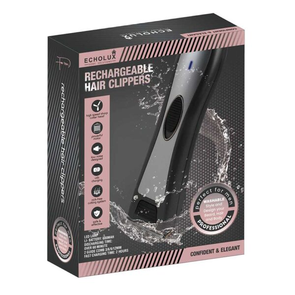 Rechargeable hair clippers