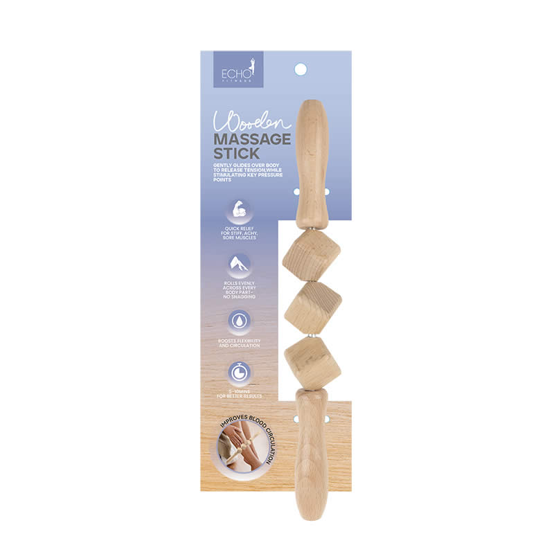 Wood Massage Stick