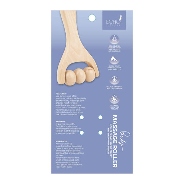 Wooden Body Massage Roller-1