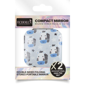 compact folding mini mirror